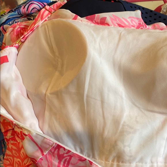 Lilly Pulitzer Olive Top Resort White Caliente - Picture 13 of 16